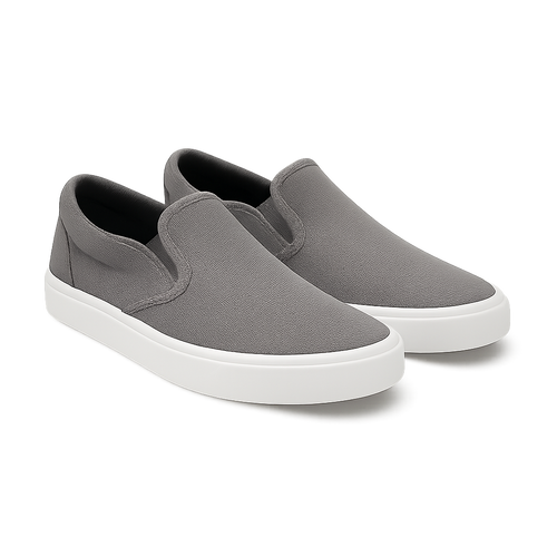 Canvas Slip-On Sneakers - Hezorian Shoes