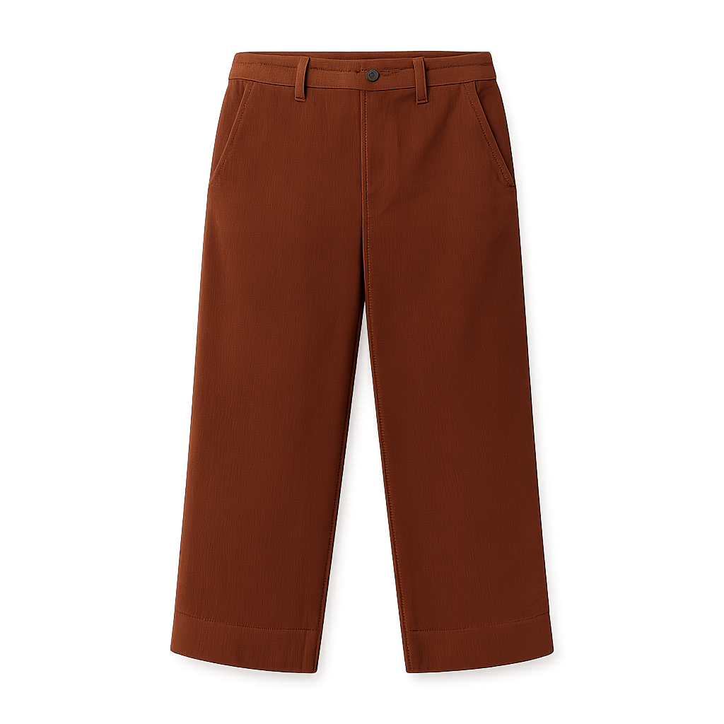 Corduroy Cropped Pants - Hezorian Pants