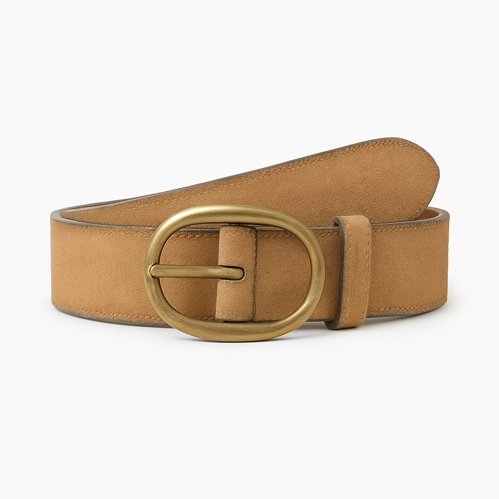 Rustic Suede Belt - Hezorian Belts